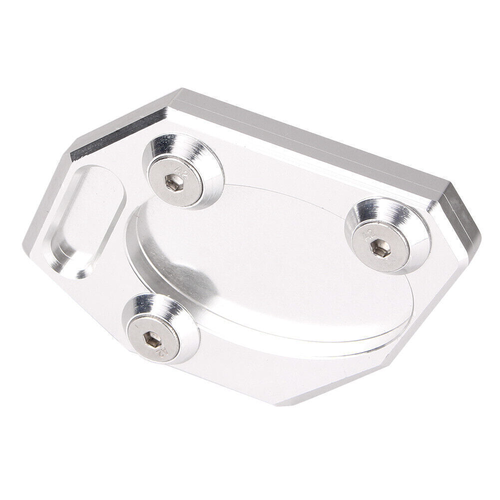 Kickstand Side Stand Plate Silver for Kawasaki 250 300R Z250 ZX250 EX300