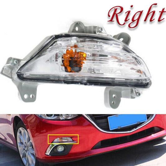 Right front bumper turn signal light applicable to for Mazda 3 Axela 2014 - 2016