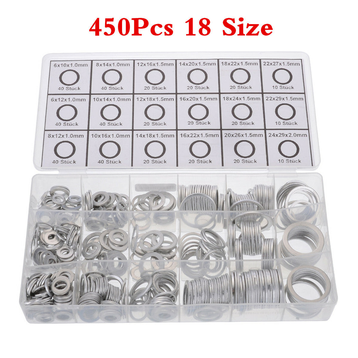 Car Parts Aluminum Gaskets Sealing Washers Electrically Thermally Conductive