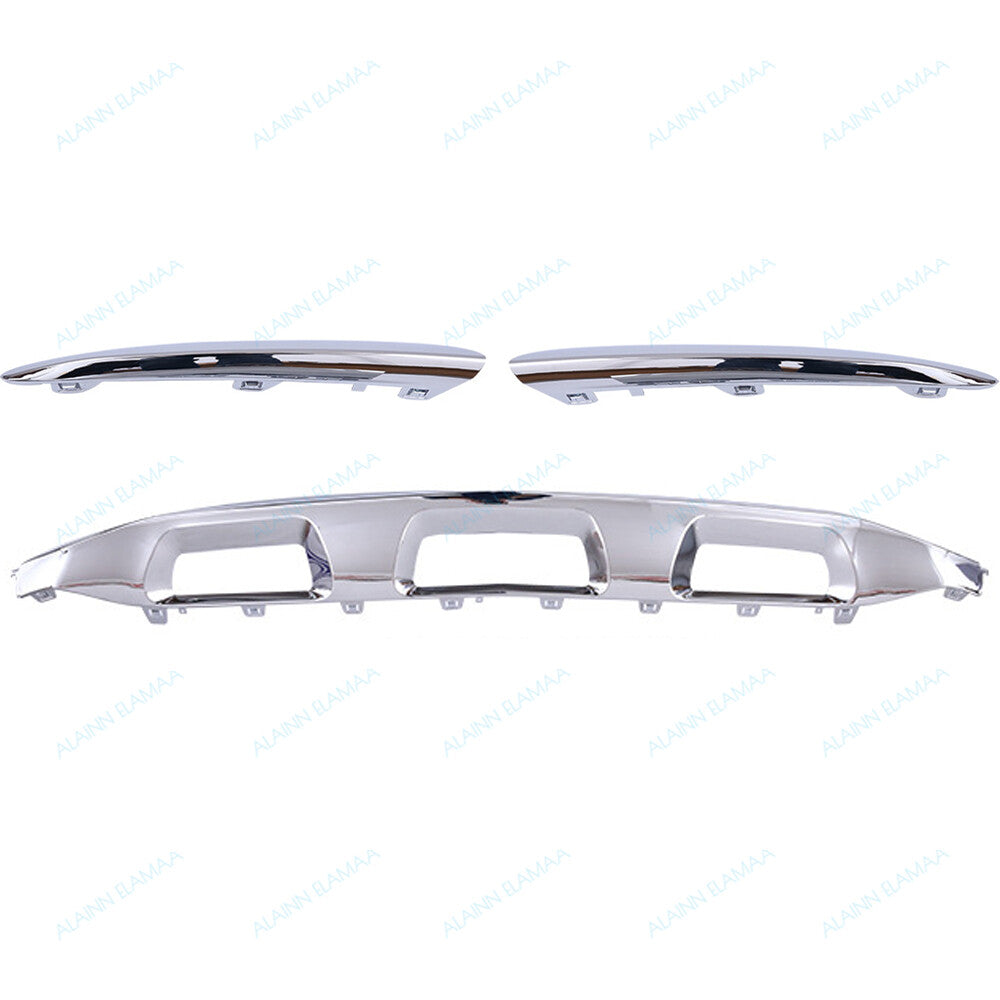 1Set Front Bumper Molding Cover Trim for Mercedes for Benz GLC GLC300 W253 2019-2021 Q