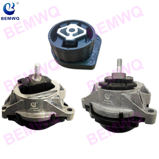 3-piece engine and transmission mounting kit for X3 F25 X4 F26 2.0L 22116856183- n
