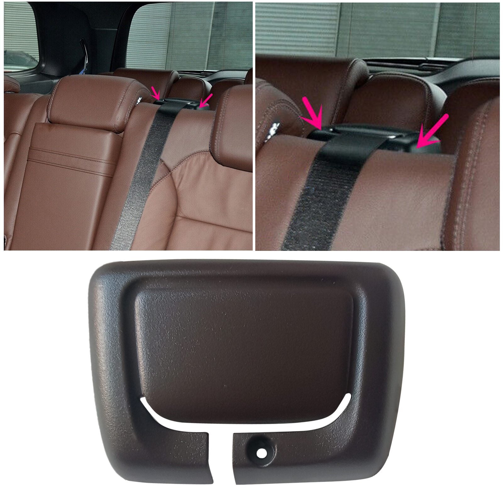 Rear Row Center for Seat Belt Guide Cover for Mercedes-Benz X166 W166 GL ML GLE GL