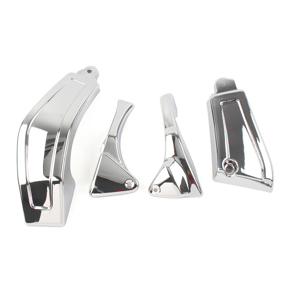 Chrome 4 Parts Frame Cover Fit for Suzuki Boulevard M109 M109R