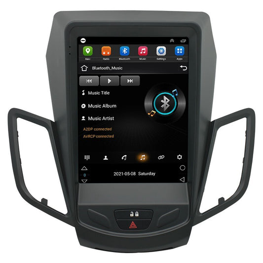 Fit for Ford Fiesta 2009-2016 Car Radio Multimedia Video Player GPS Navi 2+32G