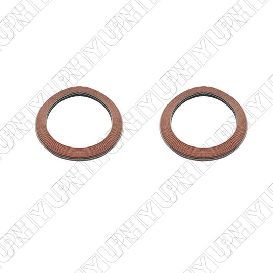 2Pcs Pipe Connector Gasket 90917-06076 for Toyota for Avalon for Camry for Lexus ES350 GS400
