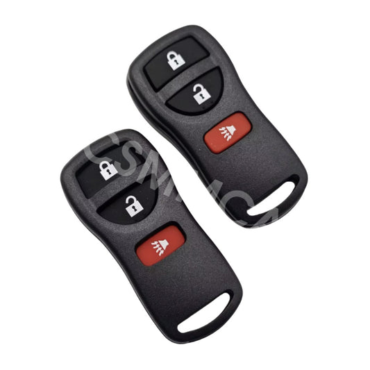 Car Remote Key Replacement Shell 3 Buttons Fit for Nissan Frontier 2002-2016