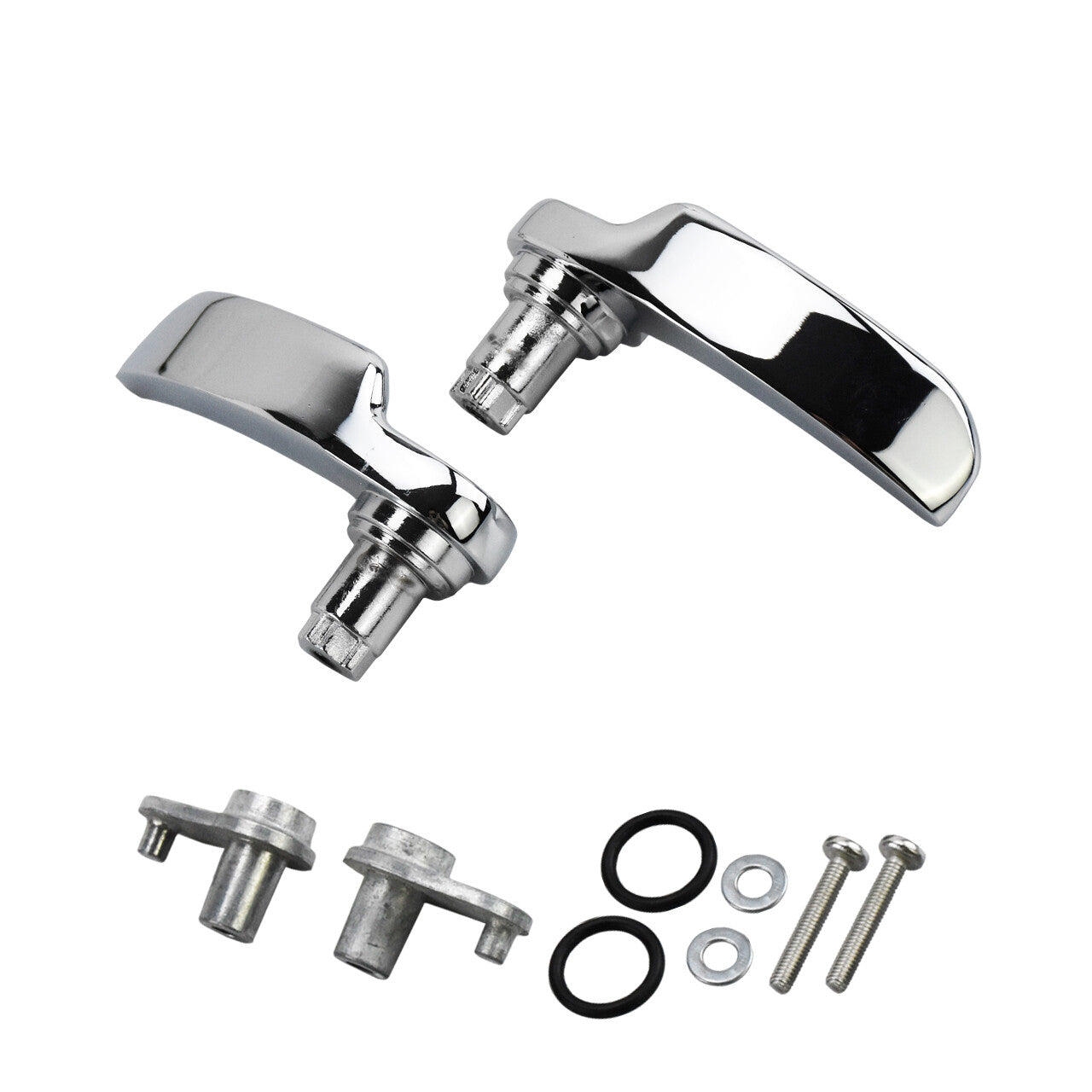 Chrome Saddlebag Latch Lever Lid Lifter for Harley Touring Electra Glide 14-2023 Q