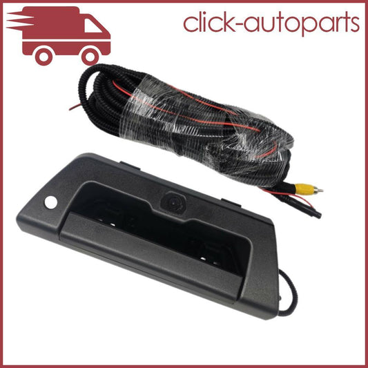 Rear Tailgate Handle Backup Camera W/ Wire Black Fits For F-150 2015 2016 2017 Q