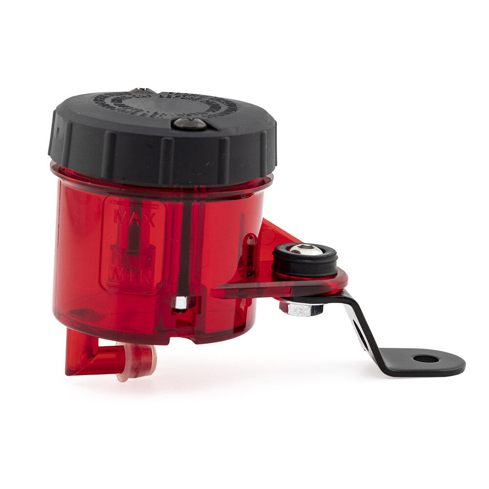 Red Front Brake Clutch Master Cylinder Fluid Reservoir Oil Tank Pump W/ Bracket Q