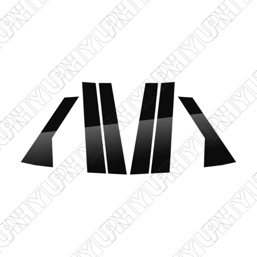 for Range Rover Sport 2014-2022 6PCS Car Black Pillar Posts Covers Door Trim