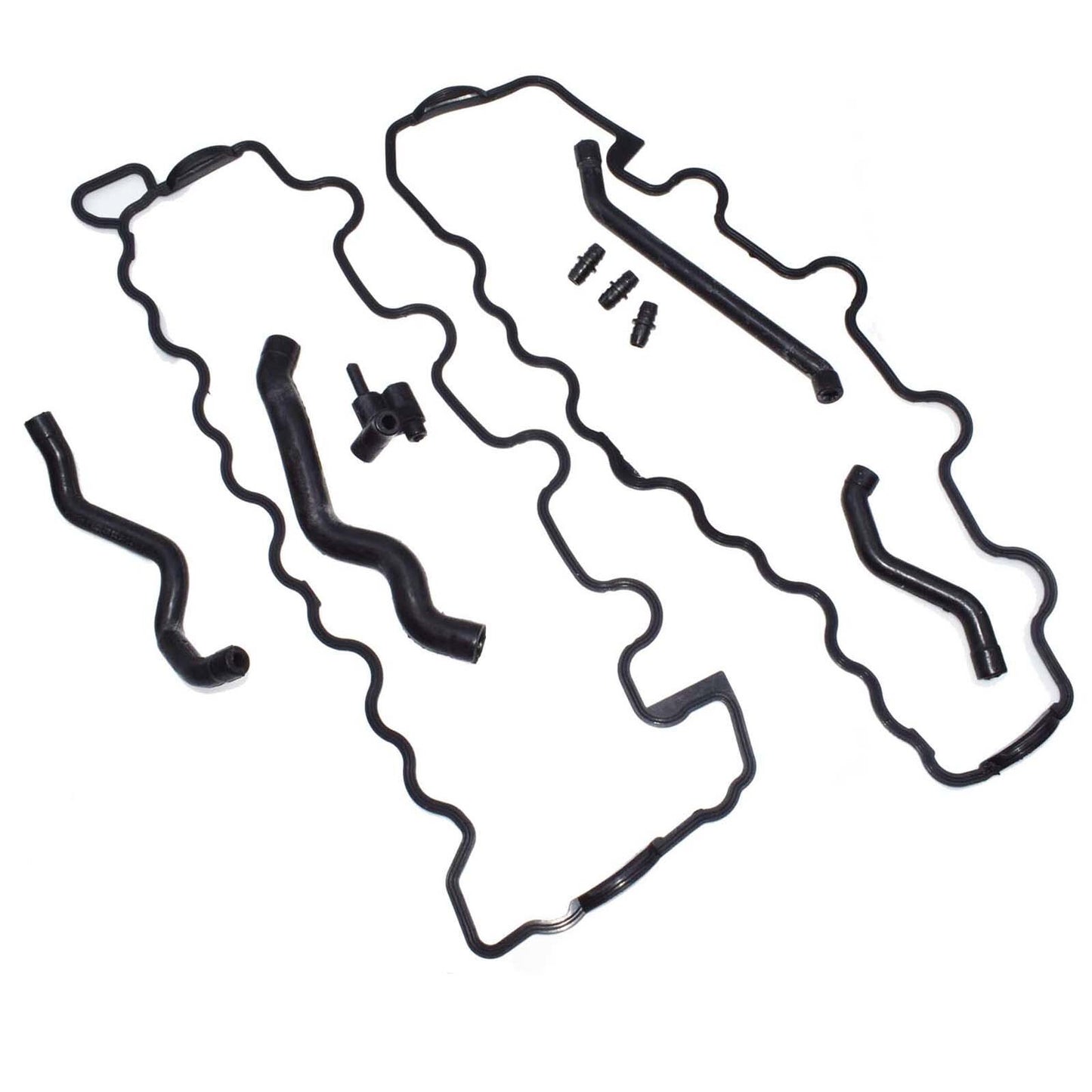 Kit Engine Crankcase Breather Hose  Valve Cover Gasket for Benz 1120180282 Q