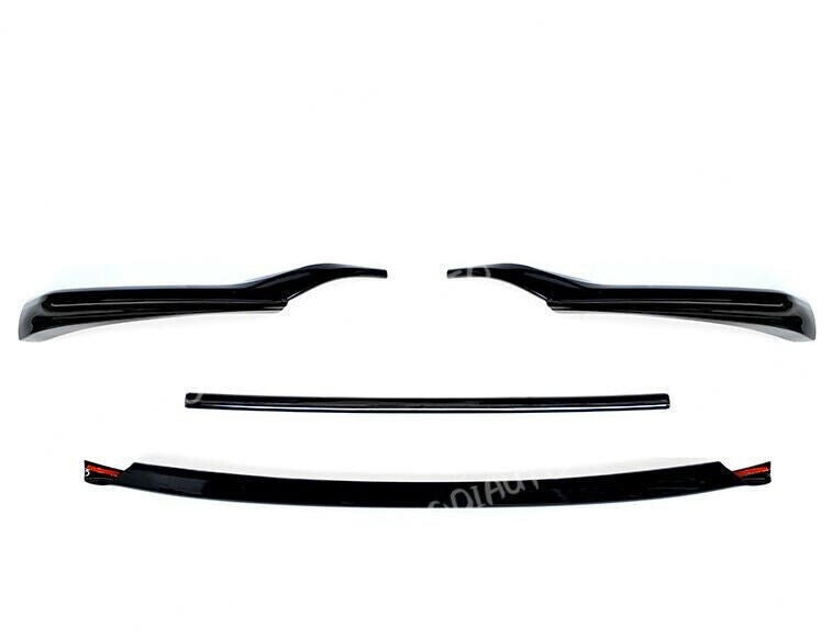 Black For 2021-2023 for Toyota for Camry SE/XSE Front Bumper Lip Spoiler Molding Cover4