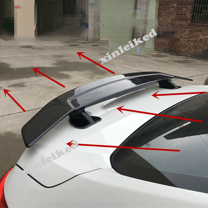 Unpainted Rear Trunk Roof Spoiler Wing Factory for Mazda 3 Axela Sedan 2014-2018