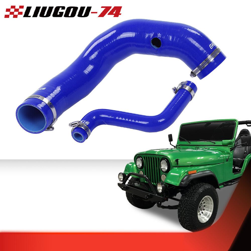 Suitable for Jeep Cj5 Cj6 Base 1970-1975 Blue Fuel Hose Complete Kit- v