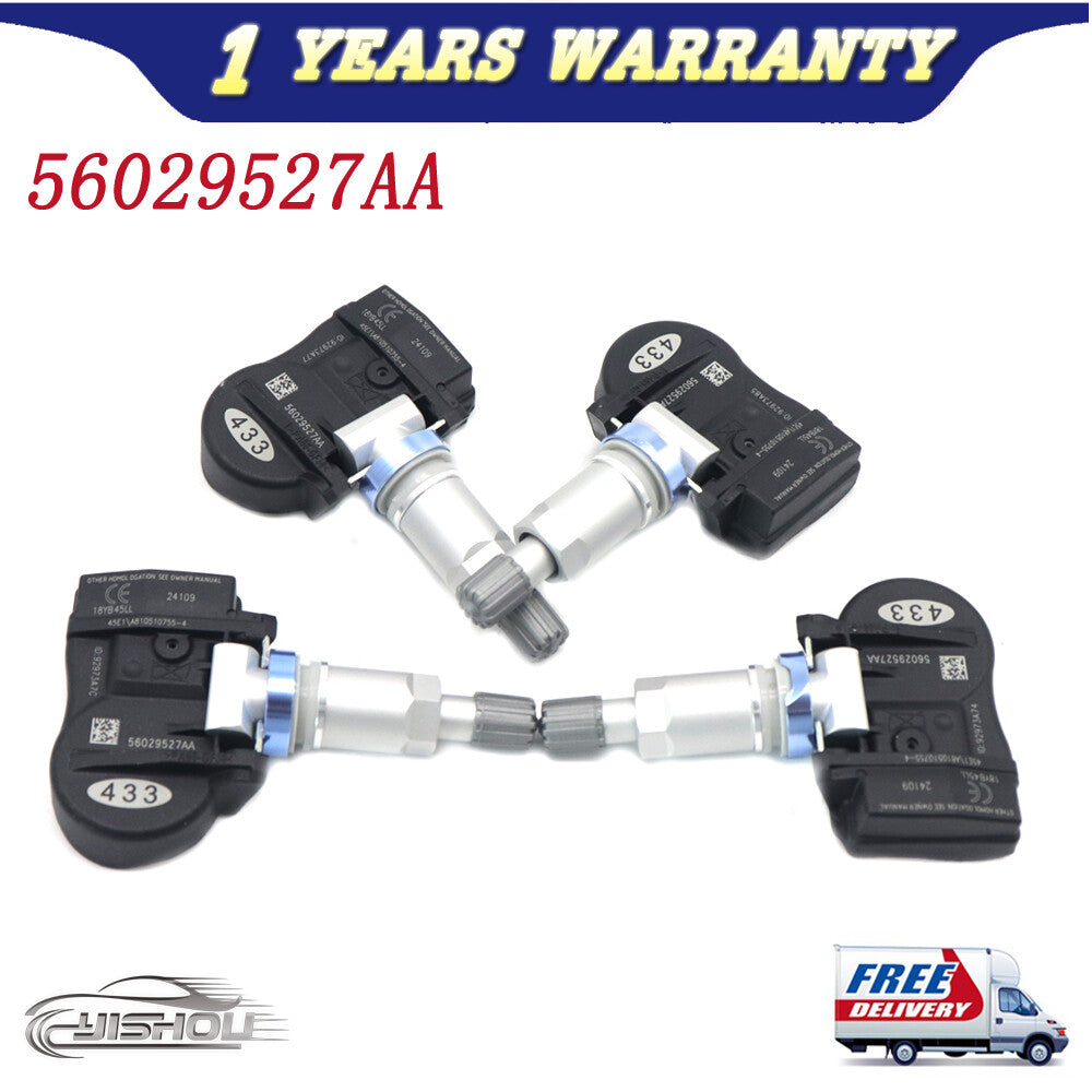 4pcs Tire Pressure Sensor for Chrysler Town Country for Dodge 2008-2012 56029527AA