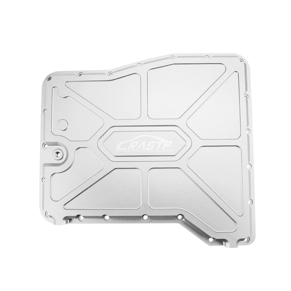 Silver CNC Billet Transmission Oil Sump Pan for 09-19 for Nissan GTR R35 VR38DETT