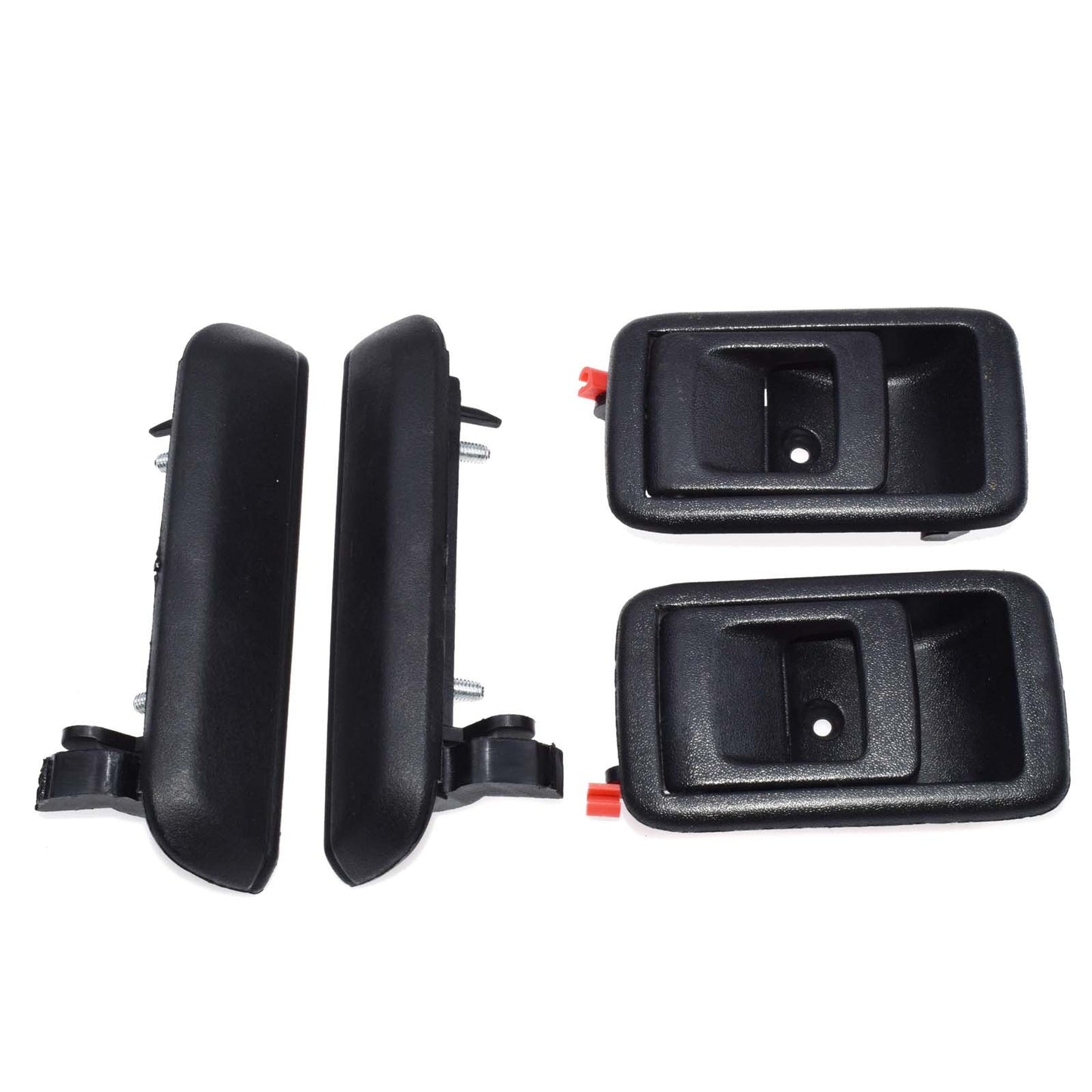 Interior Exterior Rear Left and Right 4 Pieces Door Handle for Tercel 1995 - 98- v