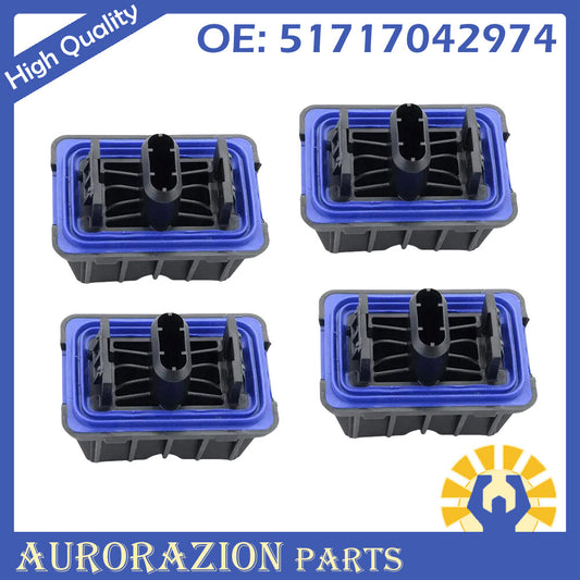 4-piece set of socket pads and lift support pads suitable for F07 F01 F02 51717042974- n