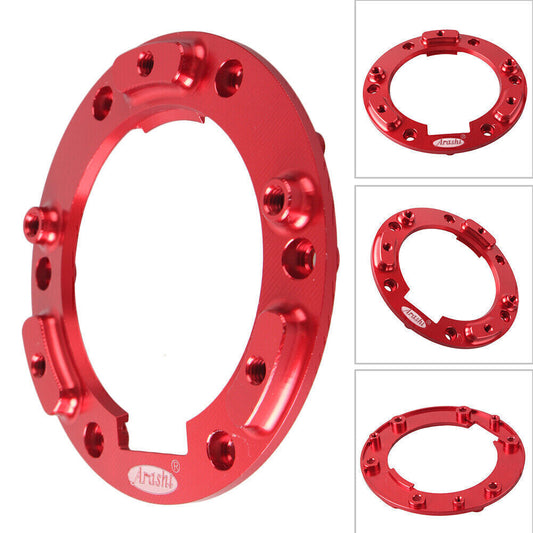 1X Moto Red Gas Tank Oil Fuel Seal Cap Mounting Bracket for BMW R1200GS 2013-14 Q