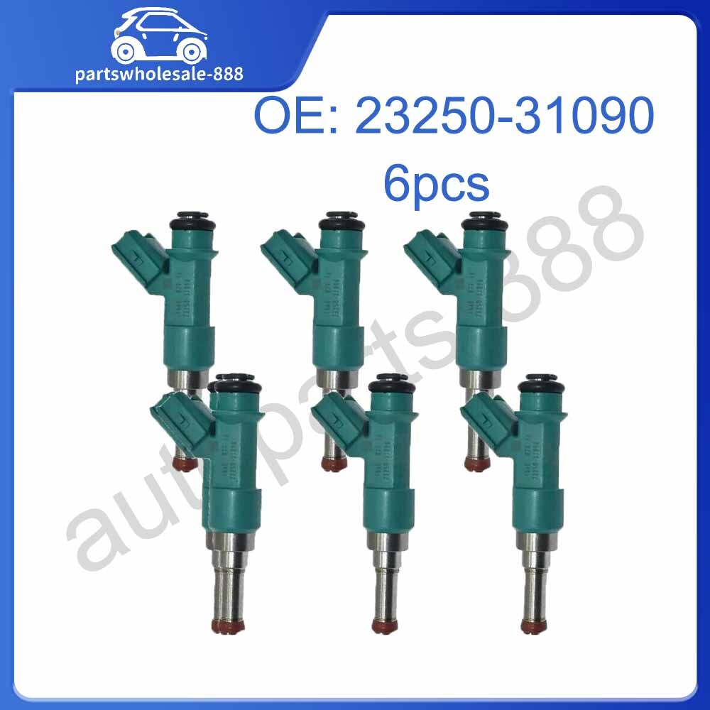 6x Fuel Injectors Fits for Lexus for ES RX350 2010-2018 for Toyota for Avalon for Sienna 3.5 V6