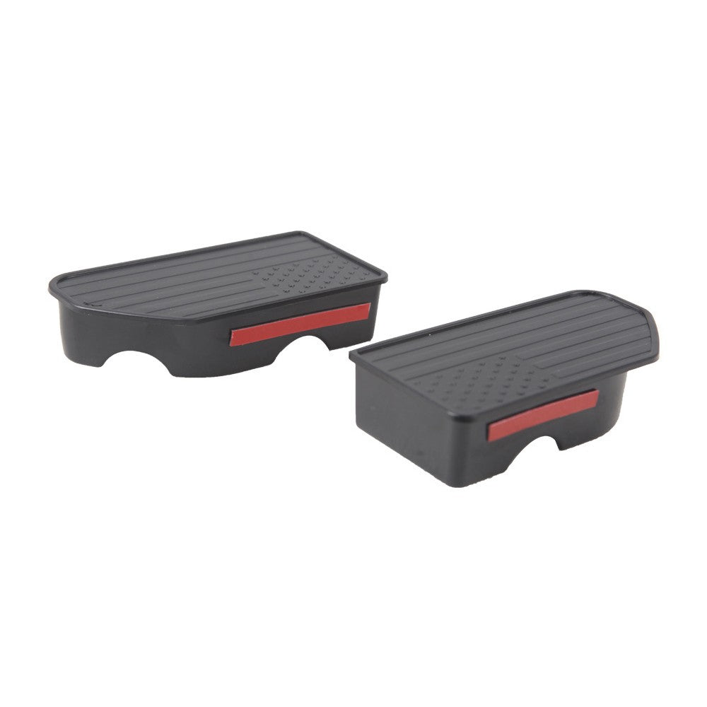 2x Bed Rail Stake Pocket Covers for GMC for Sierra 1500 2019-24 2500/3500HD 2020-24 Q