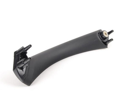 The black inner door panel handle cover on the left side is suitable for E90 328i. n