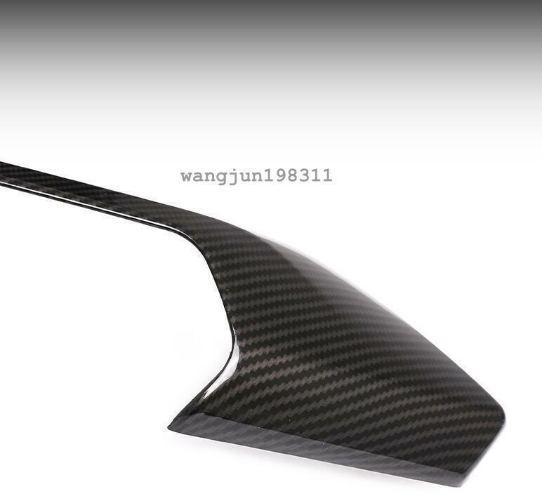 For 2022 for BMW X3 X4 carbon ABS interior center console trim cover trim strip 1