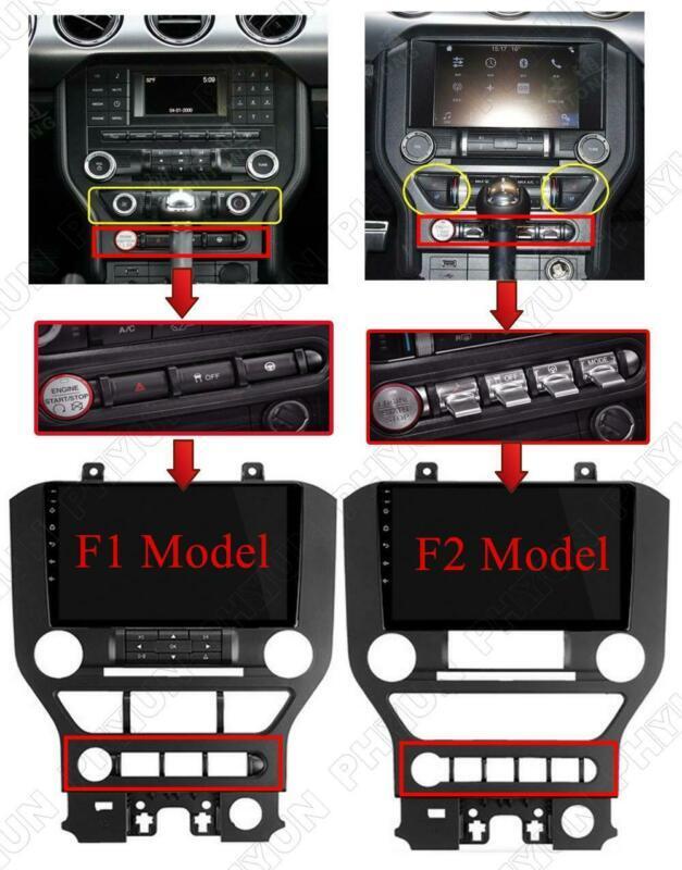 9-inch navigation Android 10.1 stereo radio GPS with car games for Mustang 2015-2021 n