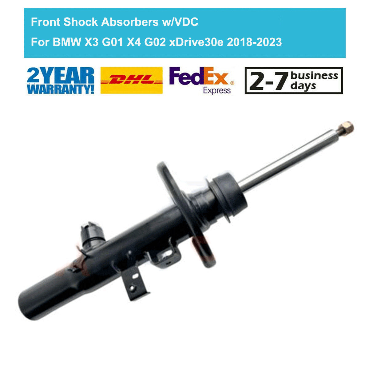 for BMW X3 G01 X4 G02 F97 F98 2018-2023 Front Left Shock Absorber Strut w/VDC