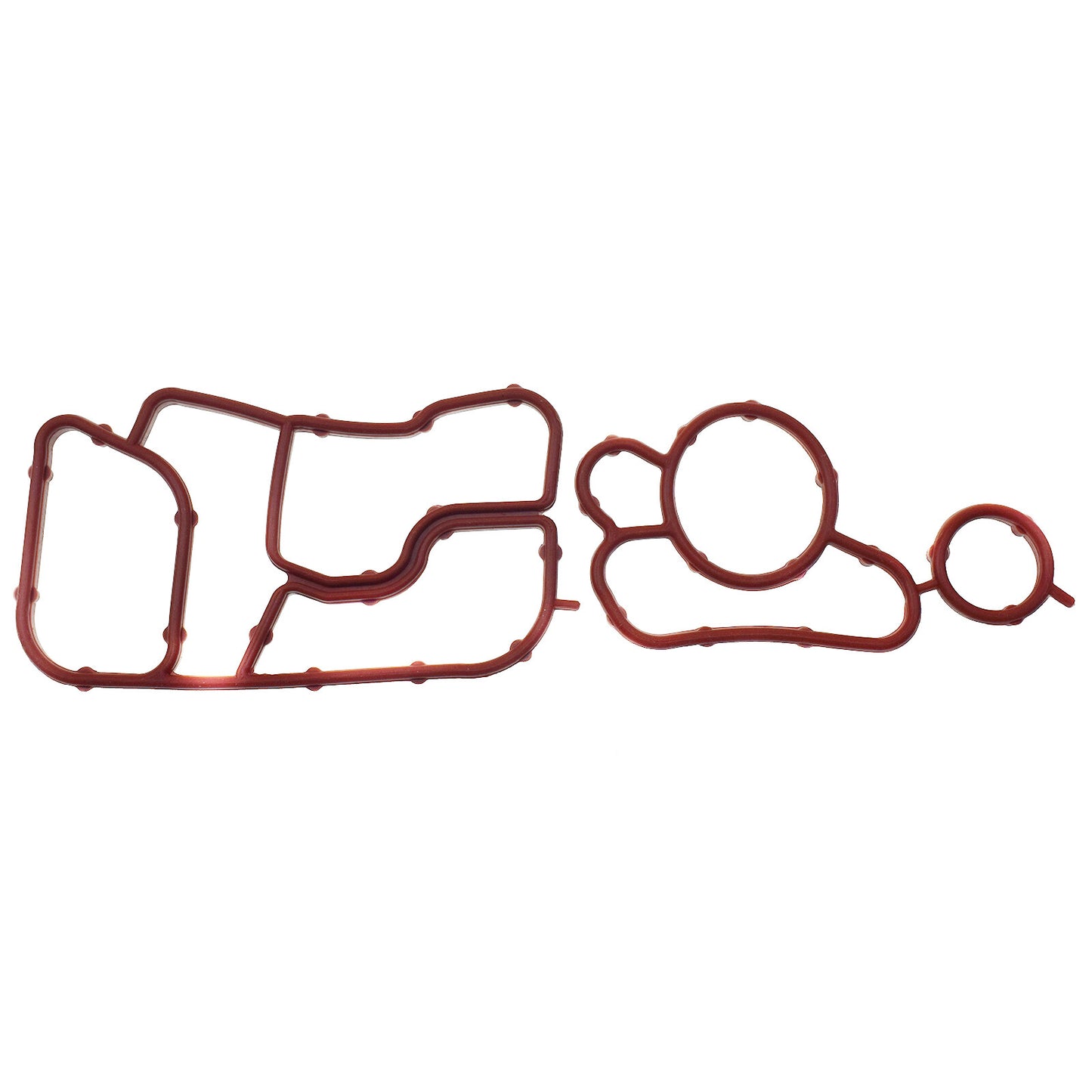 Engine oil cooler gaskets suitable for Audi A3, A4, A6, Q5, and Beetle (06J117070C, 06J115441A). v