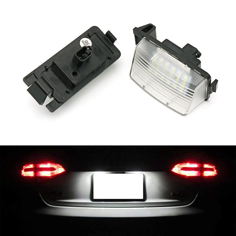 2Pcs FULL LED License Plate Light Tag Lamp For 2009-2020 for NISSAN 370Z(Z34)