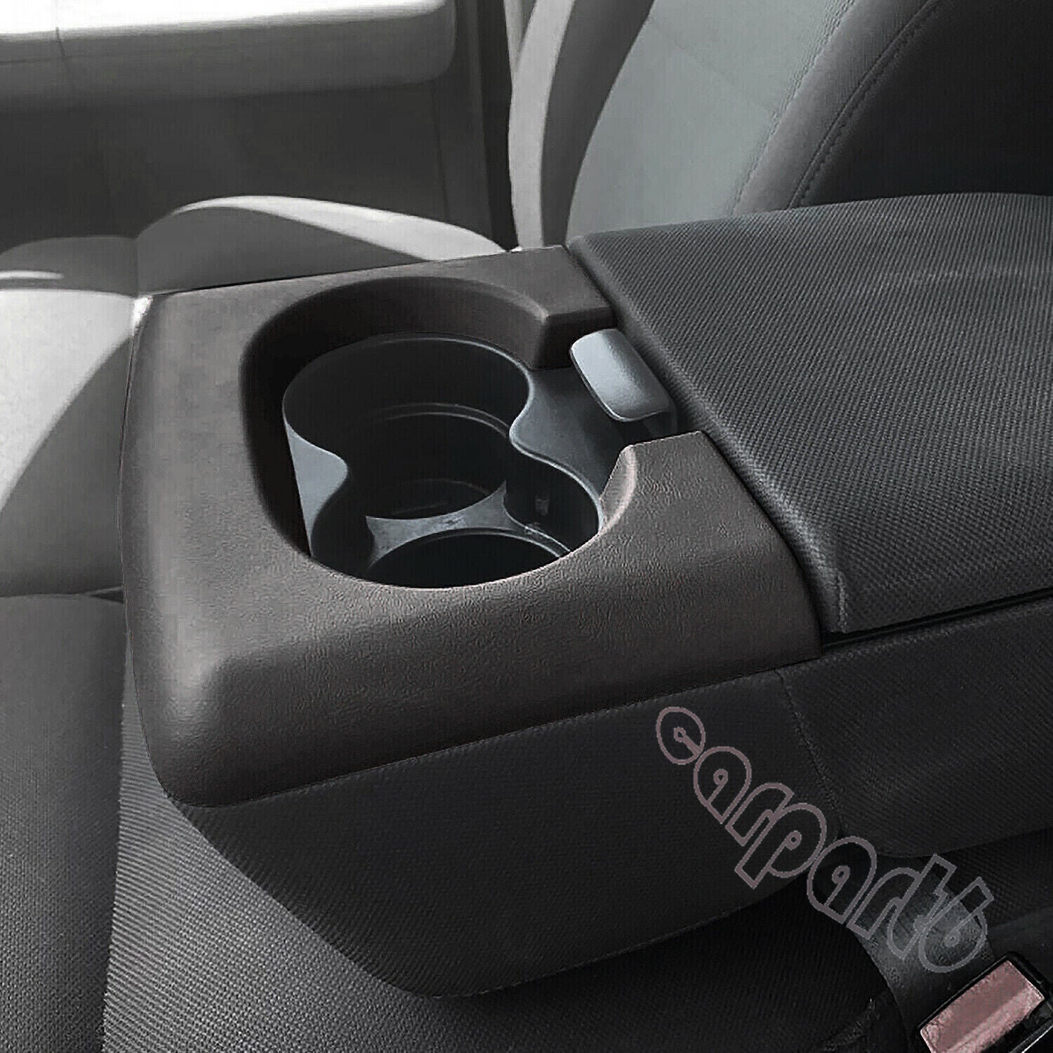 FRONT BENCH CENTER CONSOLE CUP HOLDER TRIM PAD DARK GREY FOR 04-14  for ford  F150 Q