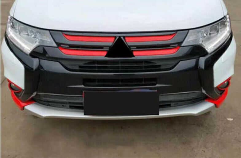 for Mitsubishi Outlander 2016-2020 Replace Black Front Bumper Moulding Side Trim