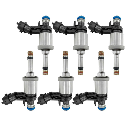 6x Fuel Injector 12638530 For GM Camaro Traverse for GMC Acadia CTS 3.6L v