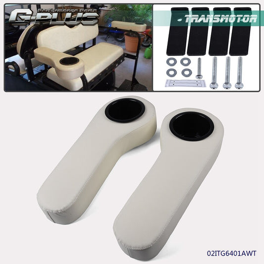 Rear for Seat Armrest Cup Holder Universal Fits EZGO Club Car for for Yamaha for Golf Cart - v
