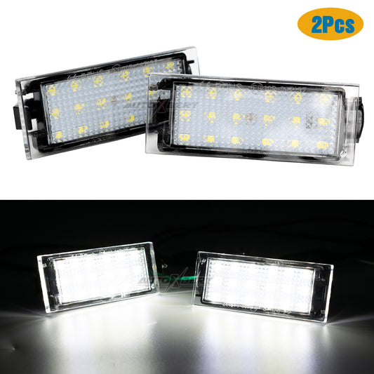 2x LED license plate lighting for Renault Twingo Clio Megane Laguna Espace ?? Q