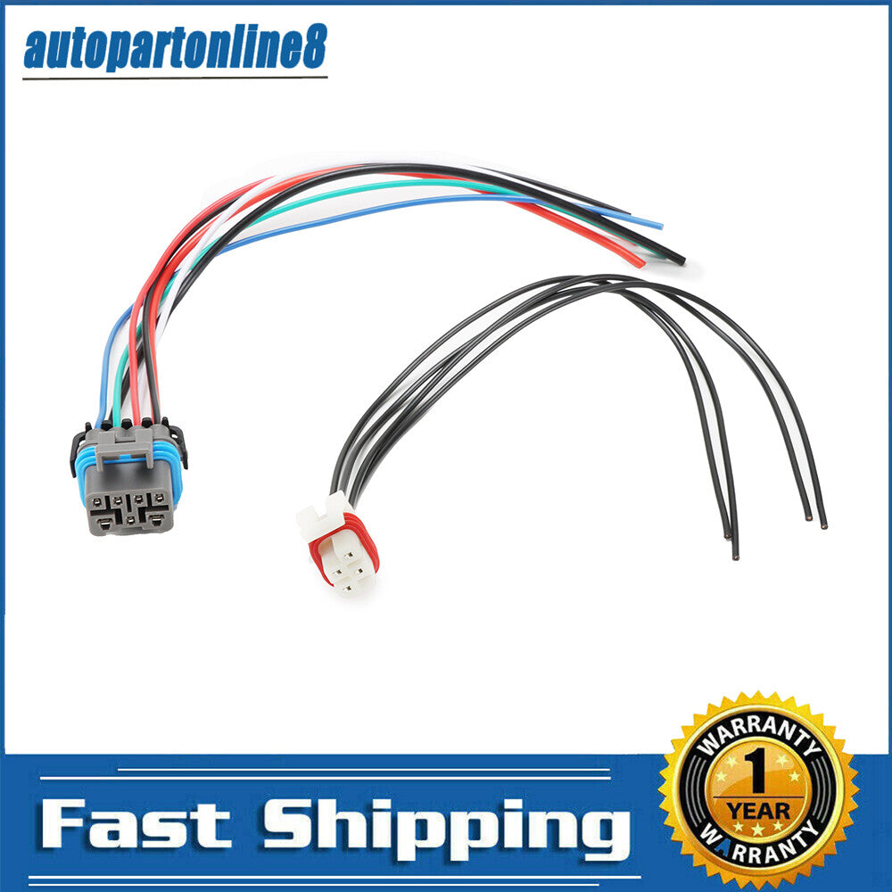 Neutral safety switch connector, 7-pin and 4-pin, suitable for GMC for Chevrolet 4L60E and 4L80E models. (88862288-)