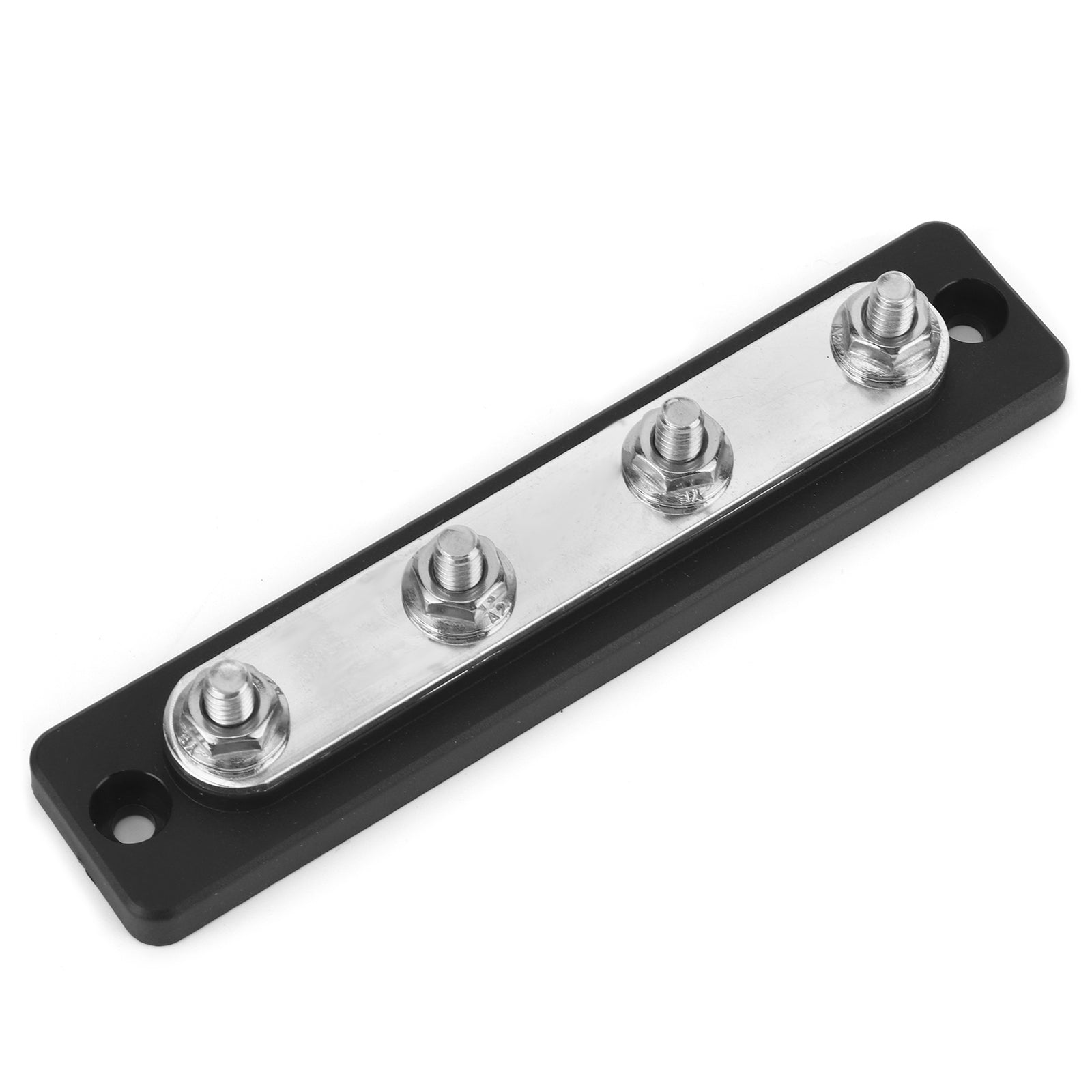 Hot Bus Bar 4Point Power Cable Terminals 100A Busbar Board Part For Trucks RVs