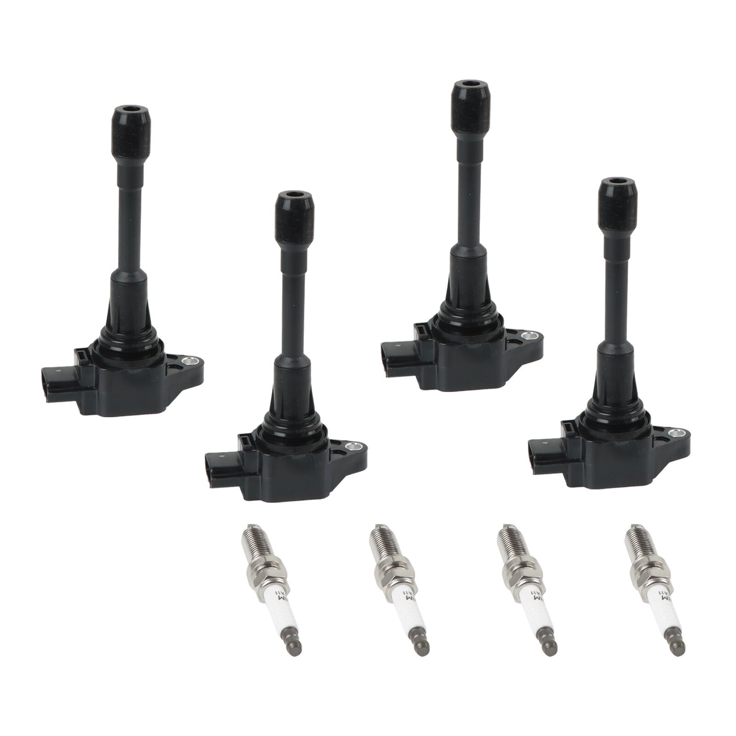 Ignition Coil  Spark Plug Kit for 07-19 for Nissan Altima Sentra Rogue Versa