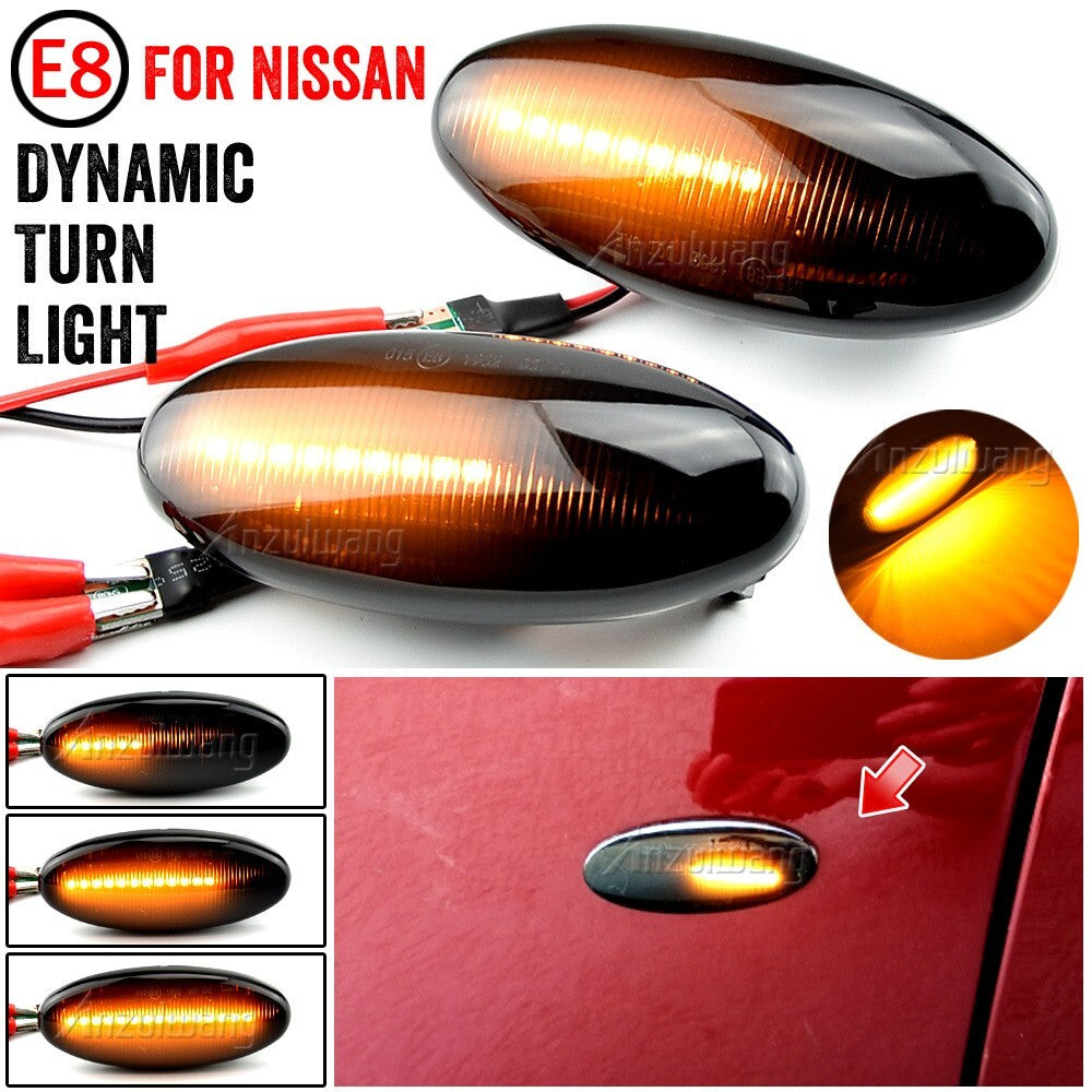 Dynamic Side Marker Turn Light for Nissan NP300 Dongfeng/ZNA for Peugeot Giad Bhamo