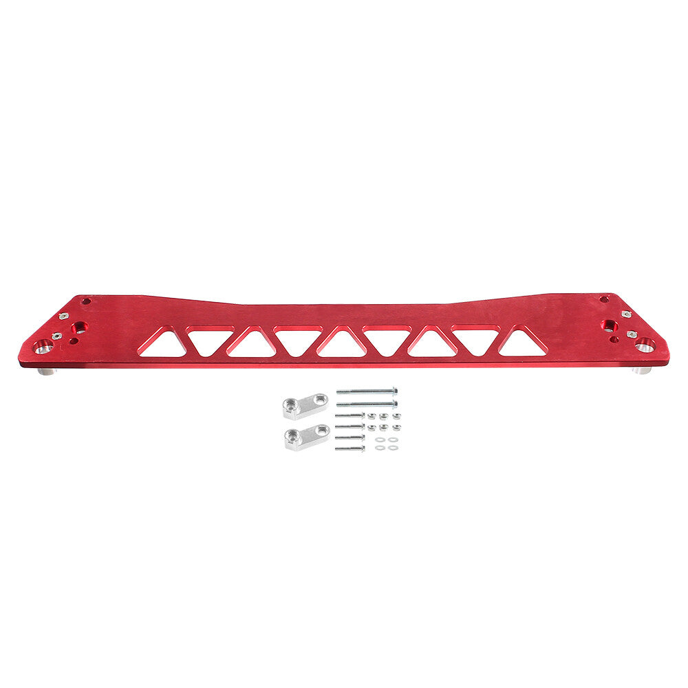 Billet Rear Lower Subframe Brace Tie Bar for 1996-2000 for Honda for Civic EG Red