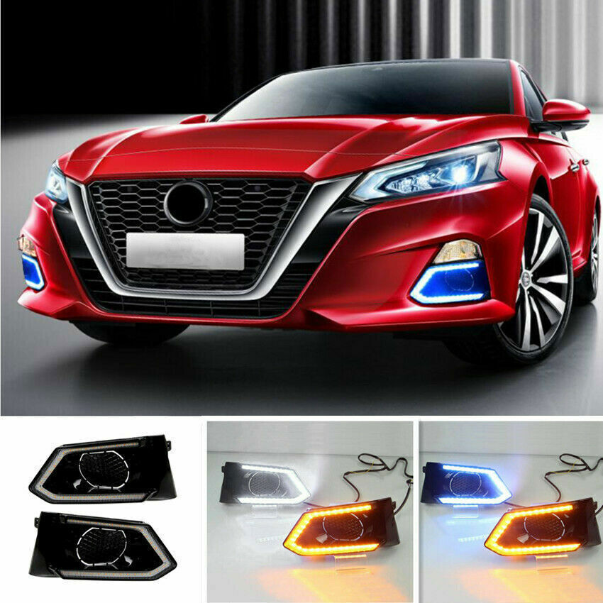 Fit For Altima 20 21-2022 LED DRL Daytime Running Light/Front Fog Lights n