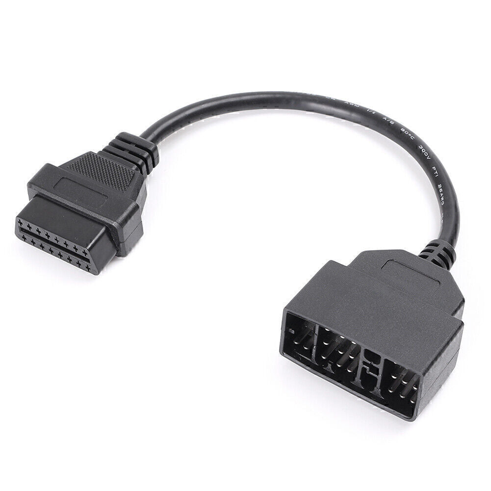 OBD1 to 16 -Pin OBD2 Adaptor Convertor Connection Cable for Toyota 22-Pin 1PC Q