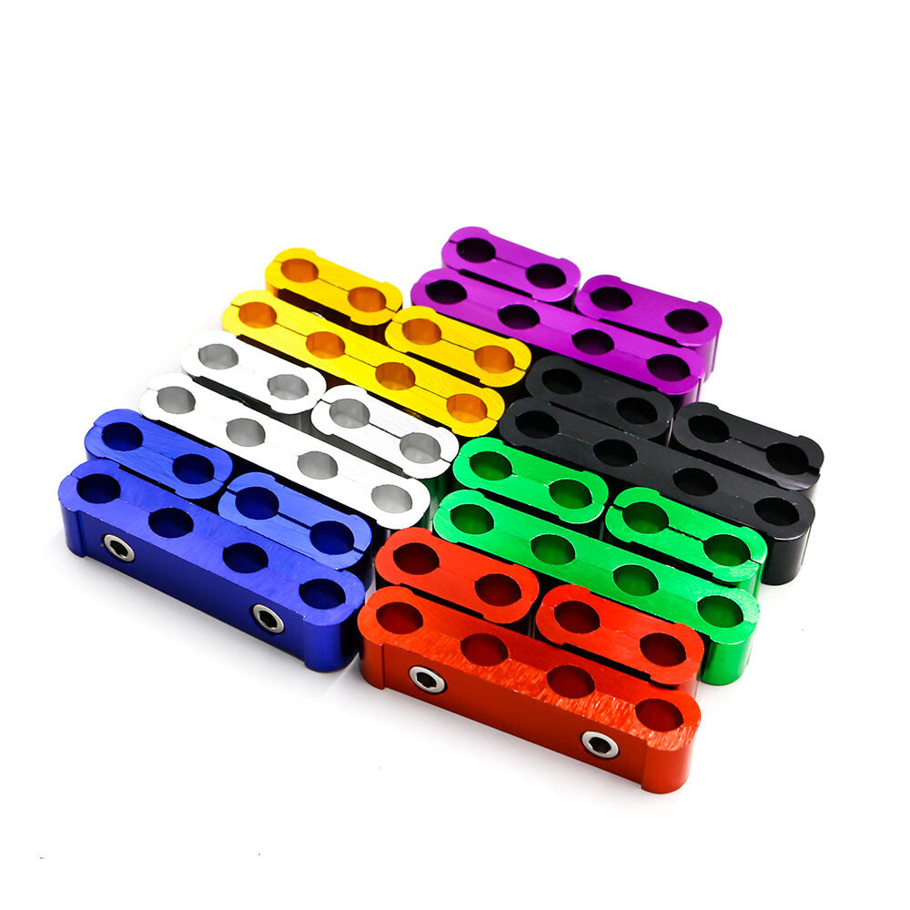 Aluminum alloy engine spark plug wire splitter divider storage clip suitable for 8/9/10 mm