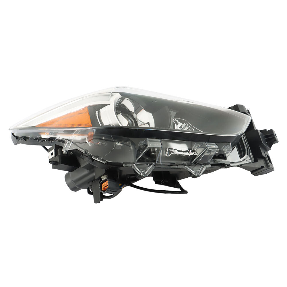 Suitable for 2017-2018 for Mazda 3 headlights, right-side single-set transparent lens halogen headlight - n