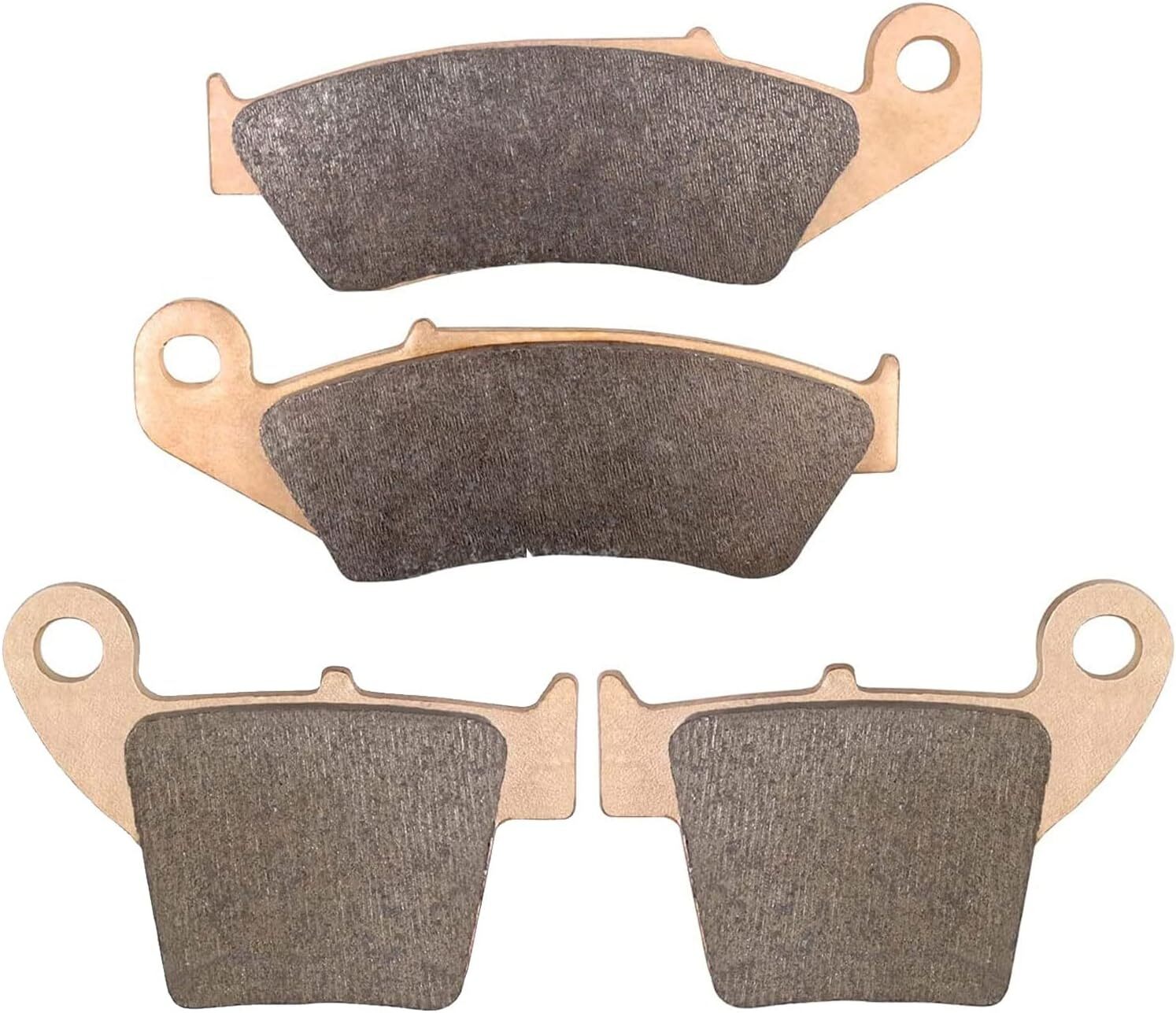 Front Rear Brake Pads for Honda CR250 CR250R 2002-2007 CR125R 2002-2007 CRF250R