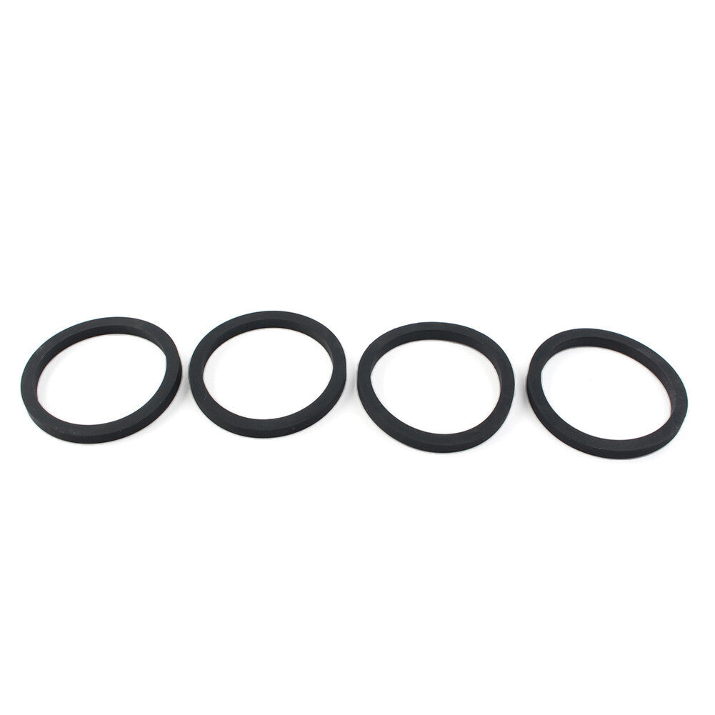 4Pcs Black Shock Silencer Silent Crossover Rings for Kawasaki KRX 1000 2020-2021 Q