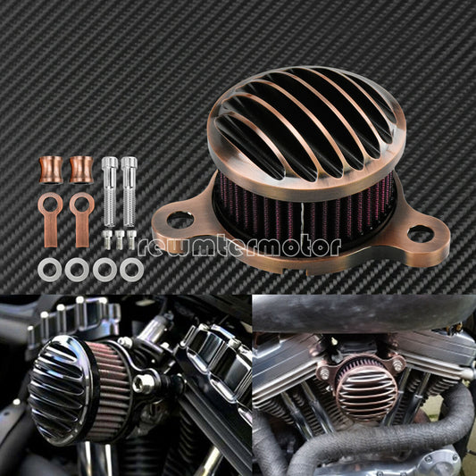 Bronze Fence Air Filter Cleaner Intake Fit for Harley Sportster XL 2004-2020 Q