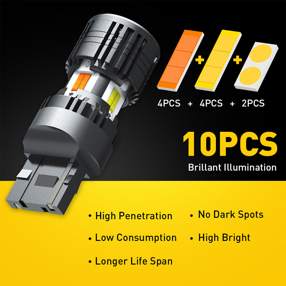 Limo Plus LED Heterogeneous Light 7440 7443 7444 Cloud 2SET- v