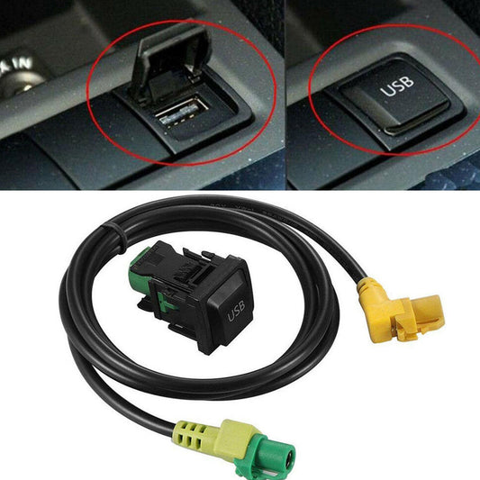 Car AUX USB Switch Cable Wiring For RCD510 RCD310 for VW for Golf /GTI/R MK5 MK6 for Jetta